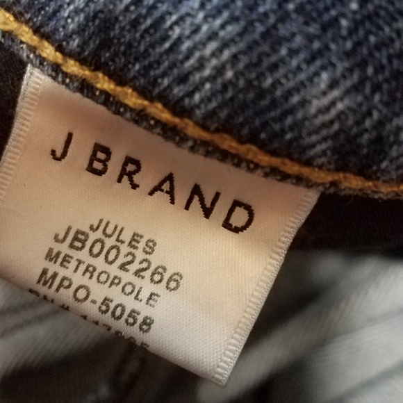 J Brand Jules Metropole High Rise Jeans Size 24 - Picture 8 of 9